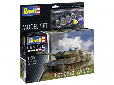 ModelSet tank 63342 - Leopard 2 A6M+ (1:35) - Revell