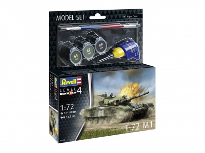 ModelSet tank 63357 - T-72 M1 (1:72) - Revell