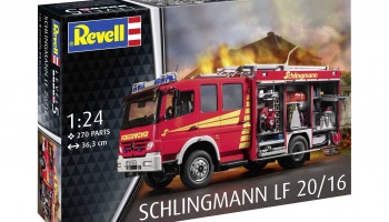 Plastic ModelKit auto 07404 - Schlingmann LF20/16 Mercedes Benz Atego 1529 AF (1:24) - Revell