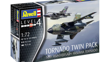 Plastic ModelKit letadlo 03801 - 50th Anniversary Tornado (1:72) - Revell