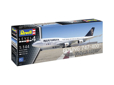 Plastic ModelKit letadlo 03780 - Boeing 747-400 Ed Force One (1:144) - Revell