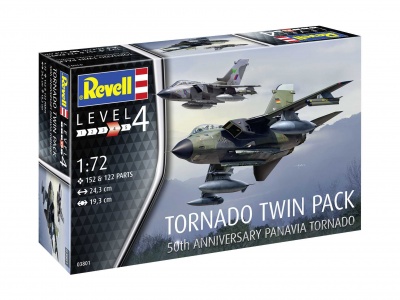 Plastic ModelKit letadlo 03801 - 50th Anniversary Tornado (1:72) - Revell