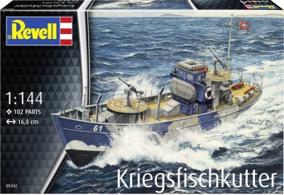 Plastic ModelKit loď 05242 - KFK (Kriegsfischkutter) (1:144) - Revell