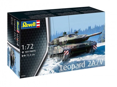 Plastic ModelKit tank 03355 - Leopard 2 A7V (1:72) - Revell