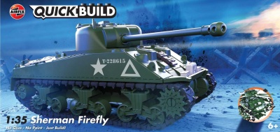 Quick Build tank J6042 - Sherman Firefly (1:35) - Airfix