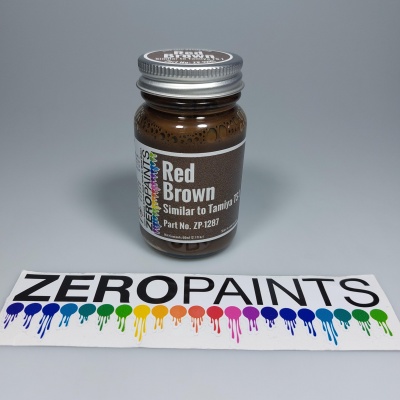 Red Brown (Similar to Tamiya TS1) - Zero Paints