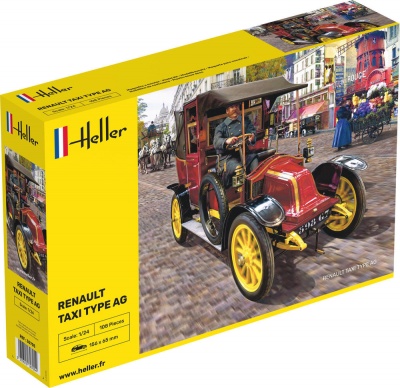 RENAULT TAXI TYPE AG 1:24 – Heller