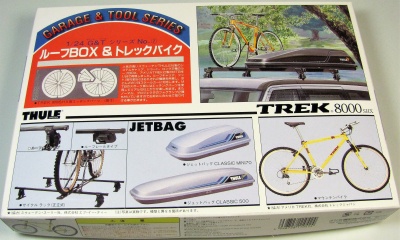 Roof Box & Trek Bike 1/24 - Fujimi