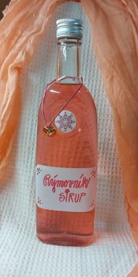 Rýmovník Sirup VÁNOČNÍ  - granátové jablko 500ml - Rýmovník sirup shop