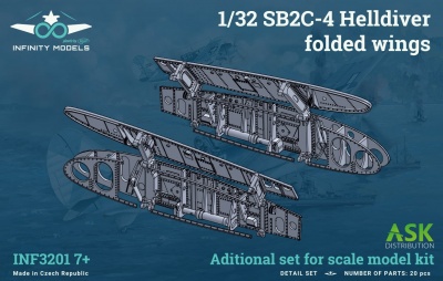 SB2C-4 Helldiver folded wings 1/32 – Infinity Models