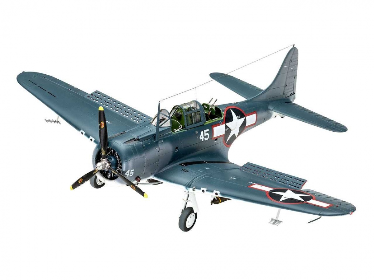 SBD-5 Dauntless Navyfighter (1:48) Plastic ModelKit letadlo 03869 ...