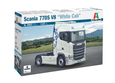 Scania S770 V8 "White Cab" (1:35) Model Kit truck 3965 - Italeri