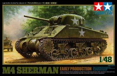 SLEVA 15% DISCOUNT - M4 Sherman Early Production 1/48 - Tamiya