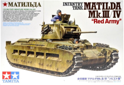 SLEVA 15% DISCOUNT - Matilda Mk.III/IV Red Army (1:35) - Tamiya
