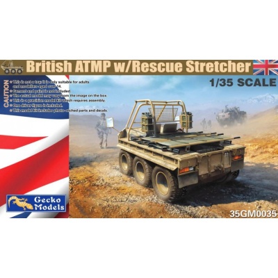 SLEVA  20% DISCOUNT - British ATMP w/Rescue Stretchers 1/35 - Gecko Models