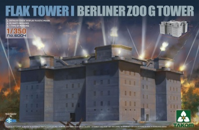 SLEVA 20% DISCOUNT - Flak Tower I Berliner Zoo G Tower 1/350 - Takom