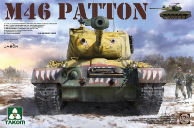 SLEVA 20% DISCOUNT - M46 Patton US Medium Tank 1:35 - Takom
