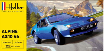 SLEVA DISCOUNT Alpine A310 V6 1/43 - Heller