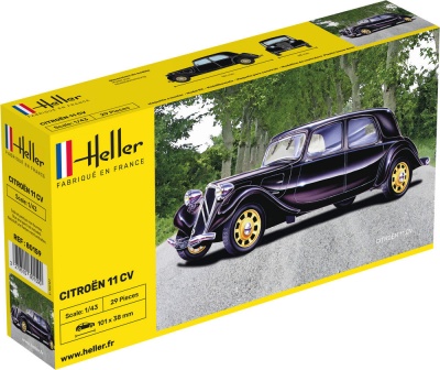 SLEVA DISCOUNT - Citroen 11 CV 1/43 - Heller