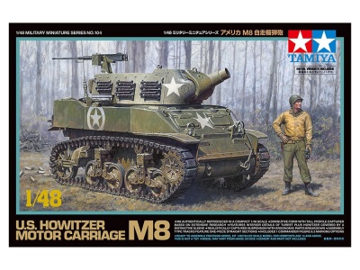 SLEVA  DISCOUNT - Howitzer Motor Carriage M8 1/48 - Tamiya