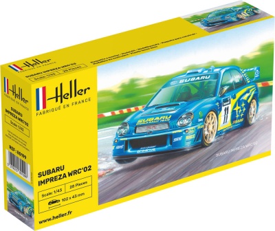 SLEVA-DISCOUNT - Impreza WRC'02 1/43 - Heller