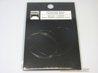 SLEVA   DISCOUNT - Stainless Steel Detailing Wire 1:43 - Scale Motorsport