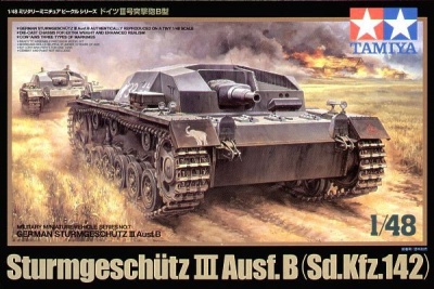 SLEVA  DISCOUNT - Sturmgeschutz III Ausf. B (Sd.Kfz. 142) 1/48 - Tamiya