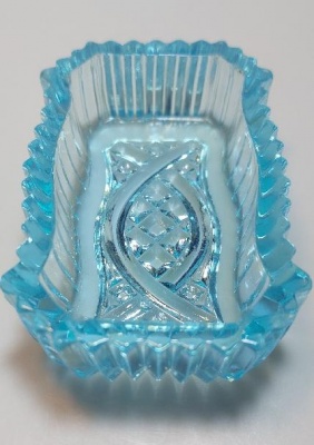 Šperkovka - Bohemia Glass - broušené sklo - 12cm - Retro