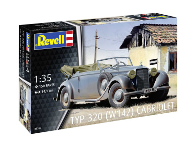 Typ 320 (W142) Cabriolet (1:35) - Revell