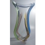 Váza - Art Glass - František Zemek , hutní sklo , kolekce ,,Rhapsody" 50.léta 20 století - Retro