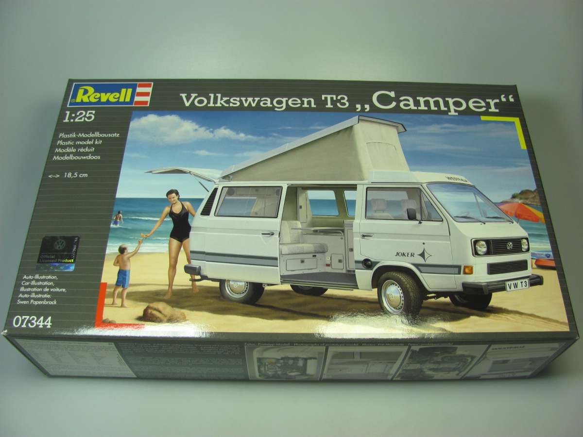 revell vw camper model kit