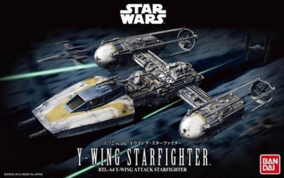 Y-Wing Starfighter BTL-A4 Y-Wing Attack Starfighter 1/72 - Bandai